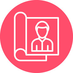 Vector Design Magazines Icon Style