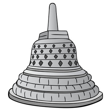 recommend clip art: temple illustration