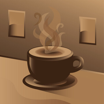 coffee cup vector art