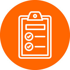 Vector Design Clipboard Icon Style