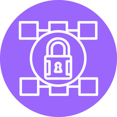 Vector Design Security Network Icon Style