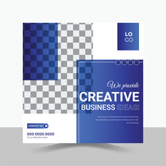 Business, Corporate Social Media Post Design.