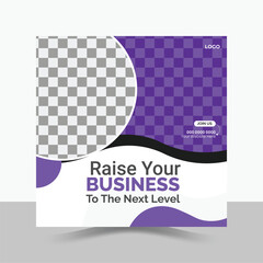 Business, Corporate Social Media Post Design.