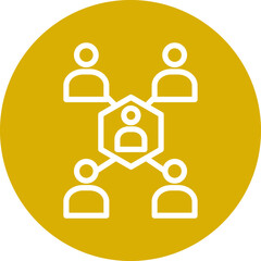Vector Design Networking Icon Style