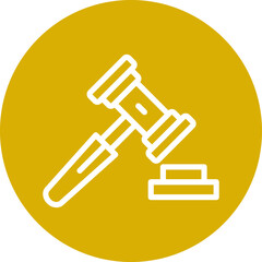 Vector Design Law Icon Style