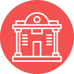 Vector Design Ministry Icon Style