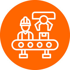 Vector Design Manufacture Icon Style