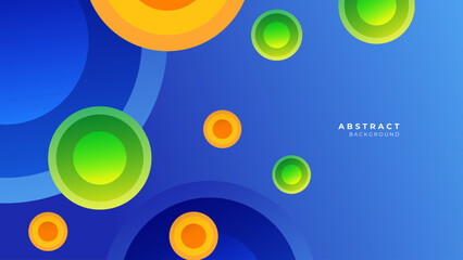 Abstract colorful geometric shapes 3d background. Vector illustration abstract graphic design banner pattern presentation background wallpaper web template.