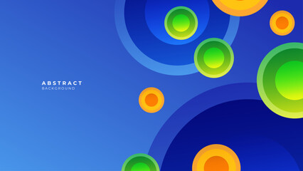 Abstract geometrical colorful with triangle banner background. illustration vector design