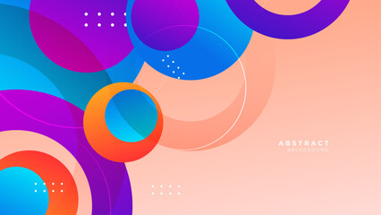 Vector colorful geometric shapes abstract, science, futuristic, energy technology concept. Digital image of light rays, stripes lines with light, speed and motion blur over dark tech background