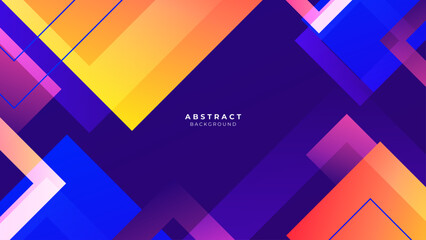 Minimal colorful geometric shapes abstract modern background design. Design for poster, template on web, backdrop, banner, brochure, website, flyer, certificate, and webinar