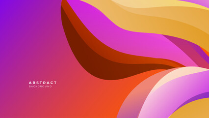 Abstract colorful geometric shapes 3d background. Vector illustration abstract graphic design banner pattern presentation background wallpaper web template.