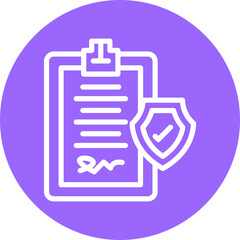 Vector Design Insurance Coverage Icon Style