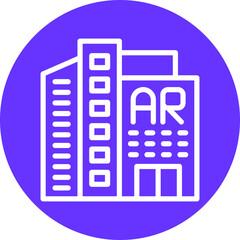 Vector Design Ar City Icon Style