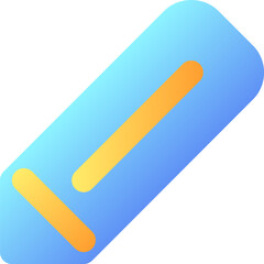 Pencil pixel perfect flat gradient color ui icon. Messenger feature. Writing message. Editing text. Simple filled pictogram. GUI, UX design for mobile application. Vector isolated RGB illustration