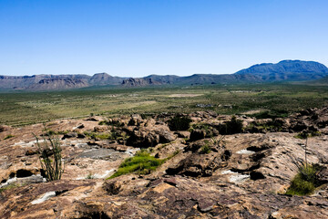 Vast West Texas Landscape Near El Paso