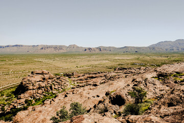 Vast West Texas Landscape Near El Paso