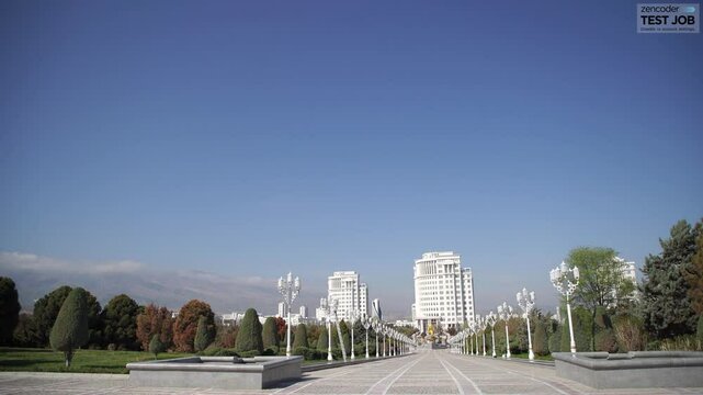 a walking path in the monument of neutrality