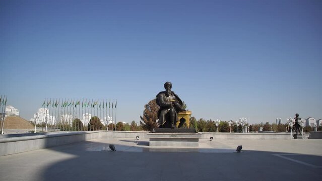 capital of turkmenistan monument of neutrality in Turkmenistan