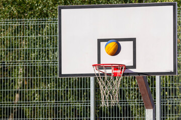 Streetball Streetball or street basketball is a variation of basketball, typically played on...
