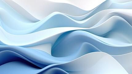 abstract blue waves
