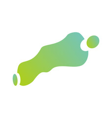 abstract shape gradient