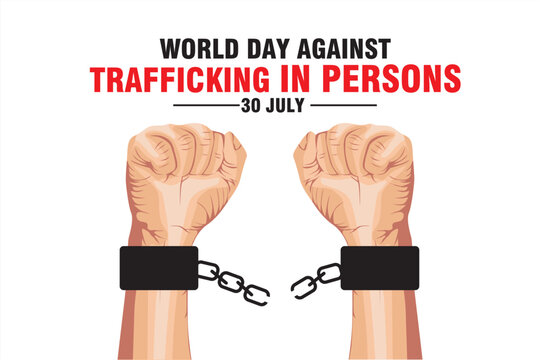 World Day Against Trafficking in Persons. Stop human trafficking