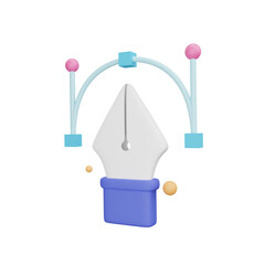 Freelance Designer 3D Icon Set 