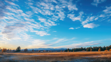 Beautiful blue sky, HD, Background Wallpaper, Desktop Wallpaper