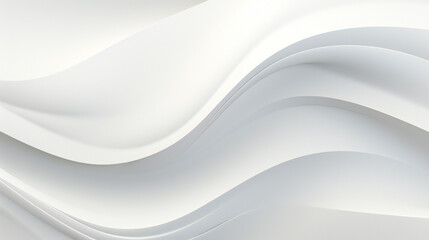 Obraz premium White abstract luxury satin fabric background. Created with generative AI technology