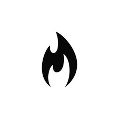 Fire icon vector design trendy
