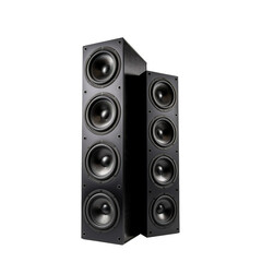 stack   audio music speaker isolated