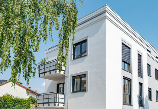 Modernes Apartmenthaus in Deutschland