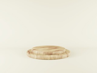 木製の台の背景素材