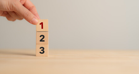 Task priority and management concept. The order of priority in any activity. Set work priority,...
