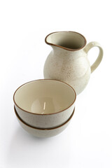 Accessoires Cuisine sur fond blanc