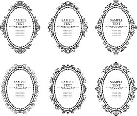 アンティーク　ビンテージ　フレーム飾り枠
