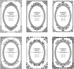 アンティーク　ビンテージ　フレーム飾り枠
