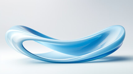 Obraz premium Mobius Strip background with empty space for text