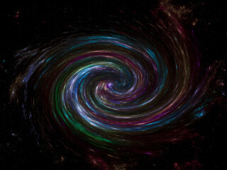 Starry outer space background texture . Colorful Starry Night Sky Outer Space background