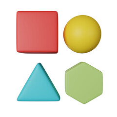 shape 3d icon illustration