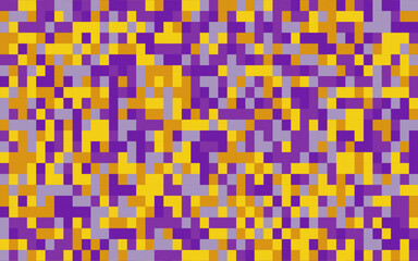 Abstract pixel pattern with vibrant colors and geometric shapes. Modern, minimalistic design for versatile use in various creative projects.Trendy and eye-catching, perfect for digital art, background