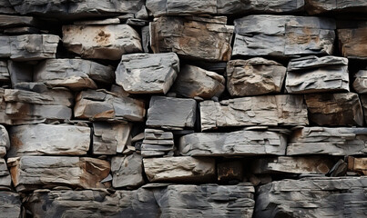 Fototapeta premium Texture background of rough stone natural texture.