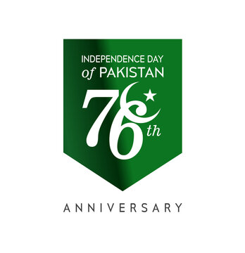 14 August Happy Independence Day Pakistan, Celebrating the 76th year of Pakistan's Anniversary. 