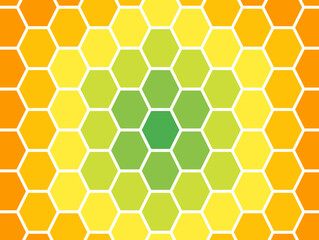 hexagon seamless pattern background and texture wallpaper 