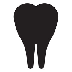 tooth icon vector