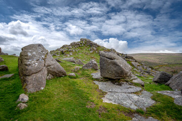 Sharp Tor Dartmoor national park
