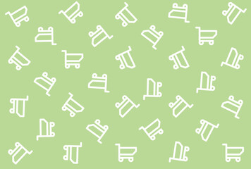cart seamless pattern 