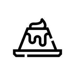 flan line icon