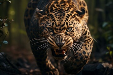 Fierce Jaguar Readies to Attack. Generative AI
